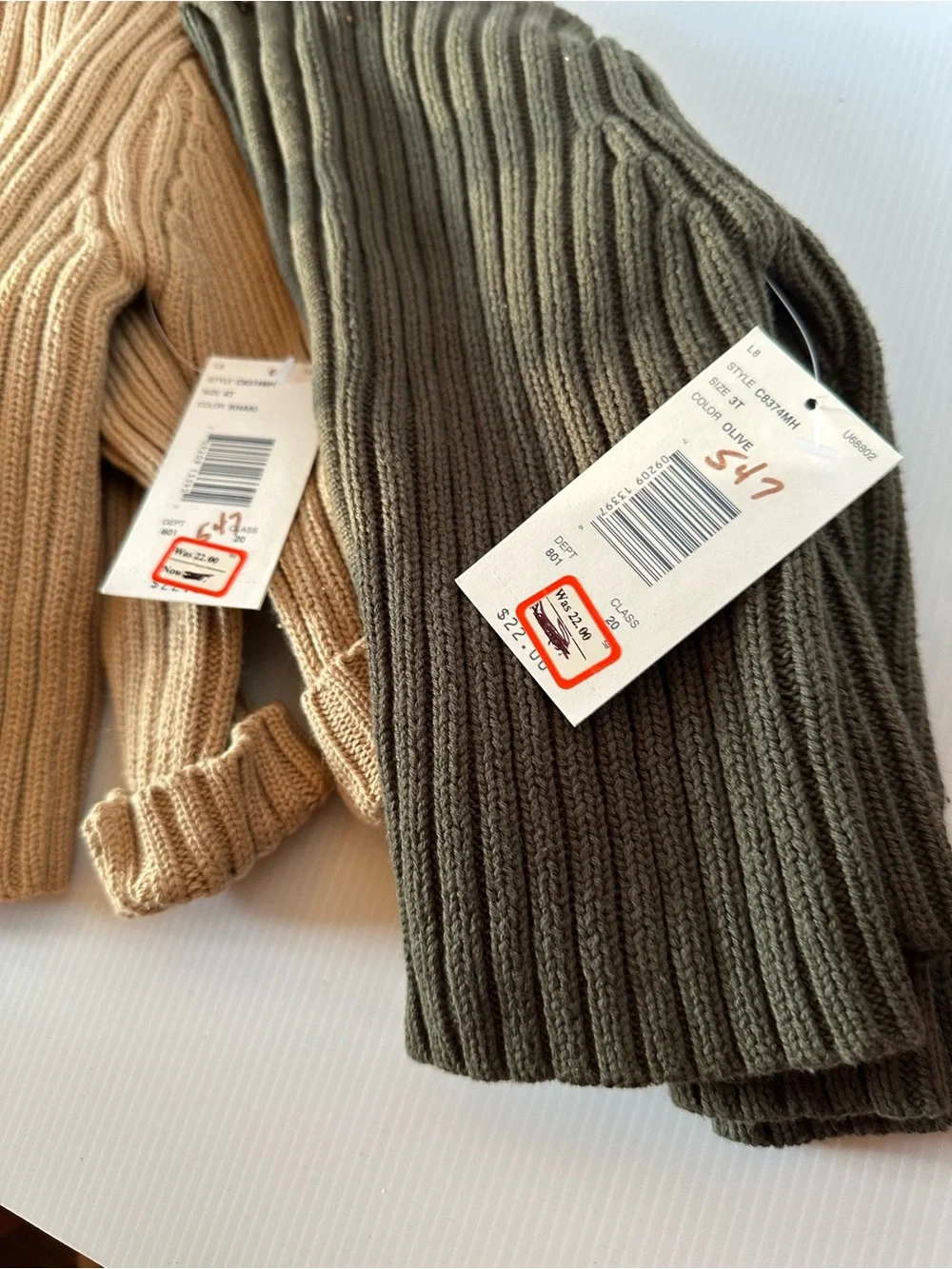 Field Gear Kids Sweater Lot 3T 4T NWT